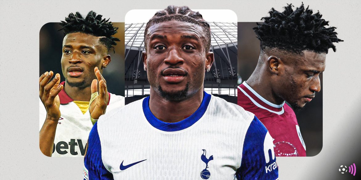Perfect for Kudus: Paratici wants to sign "one of the best STs" for Spurs