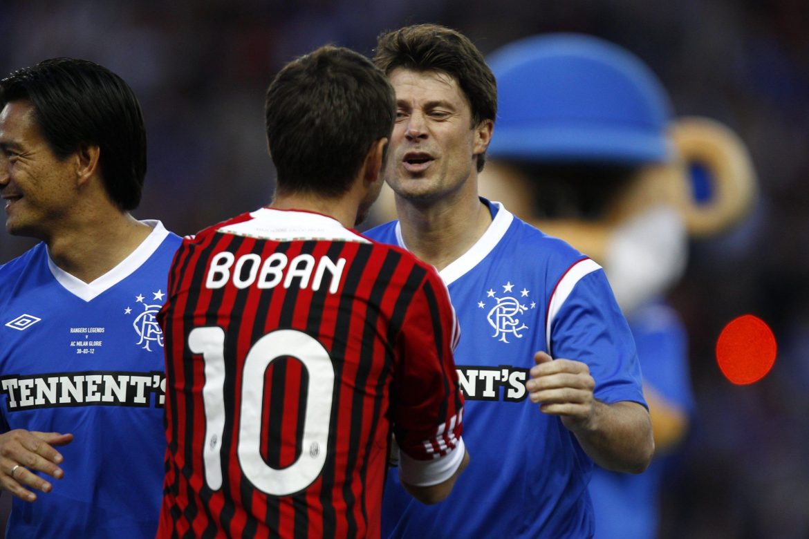Rangers’ Brian Laudrup swoop one of their best